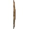 Ekena Millwork Deria Ceiling Medallion (Fits Canopies up to 6"), Hand-Painted Rubbed Bronze, 20 1/4"OD x 1 1/2"P CM20DRRZS - alternate 3
